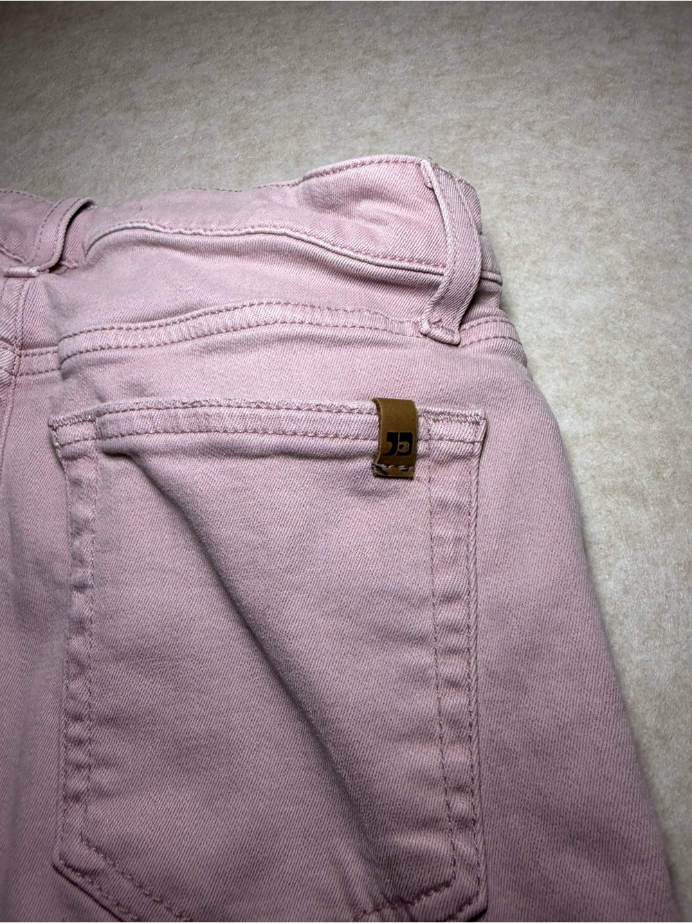 Joe's Jeans Mauve Pink Skinny Straight Leg Jeans Size 27 - Picture 7 of 9